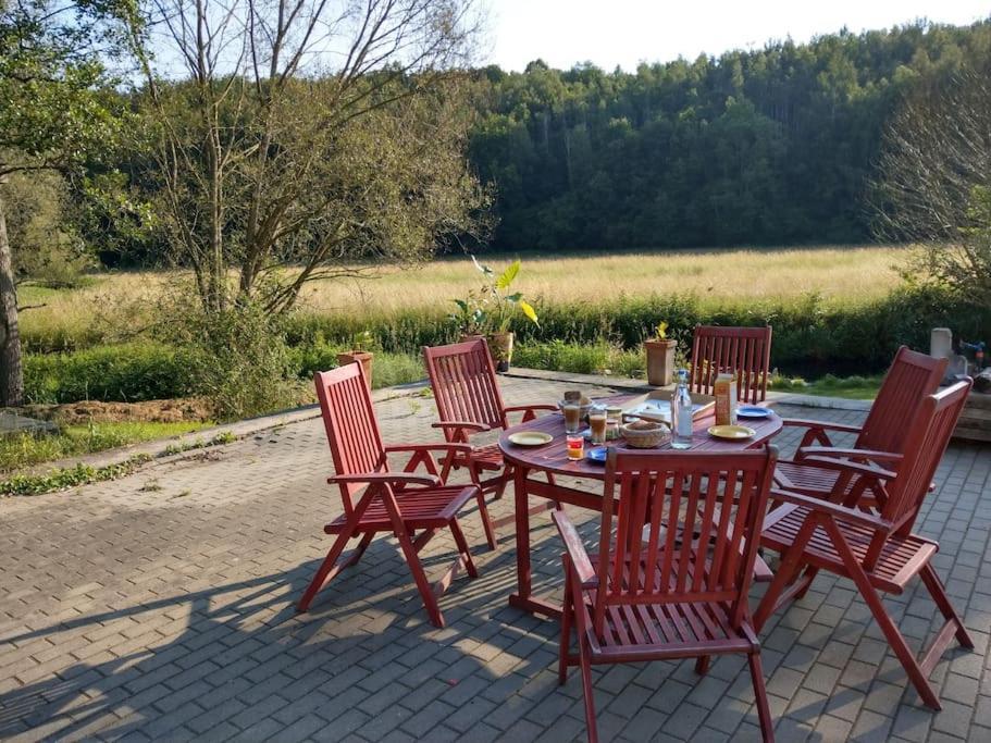 Limabach - Oberfrohna Wald-Apartment מראה חיצוני תמונה
